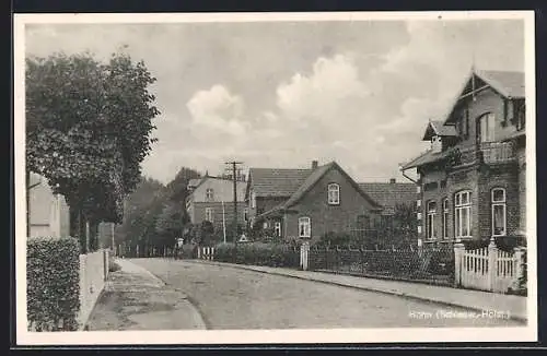 AK Hohn, Strassenpartie im Ort