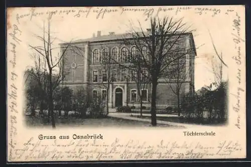 AK Osnabrück, Ansicht der Töchterschule