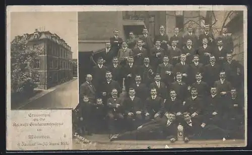 AK München, Kgl. bayr. Gendarmerieschule, 9. Januar-30. April 1911, Absolventen