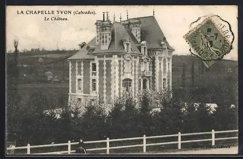 AK La Chapelle-Yvon, Le Château