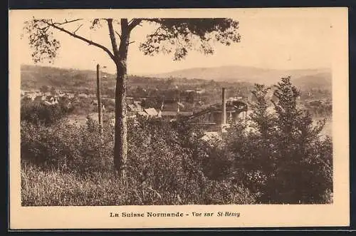 AK St-Rémy, Vue sur St Rémy