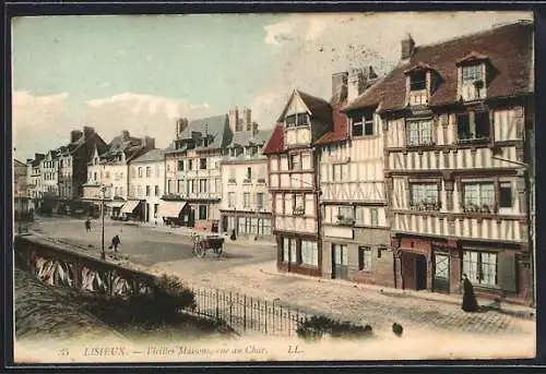 AK Lisieux, Vieilles Maisons, rue au Char