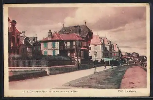 AK Lion-sur-Mer, Villas au bord de la Mer