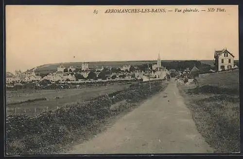 AK Arromanches-les-Bains, Vue générale