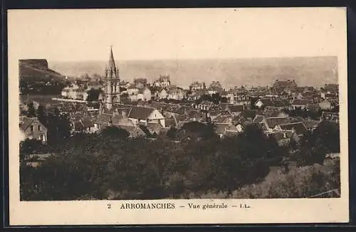 AK Arromanches, Vue générale