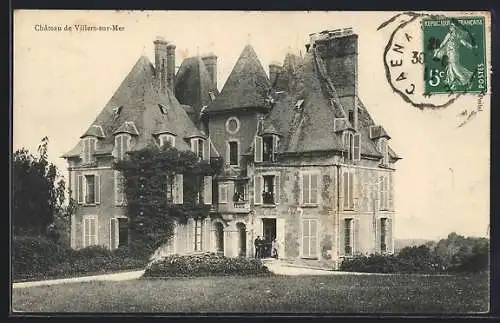 AK Villers-sur-Mer, Château de Villers-sur-Mer