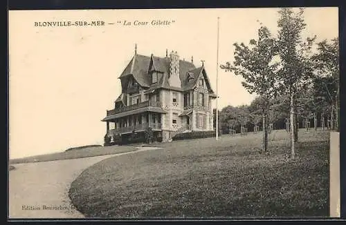 AK Blonville-sur-Mer, La Cour Gilette