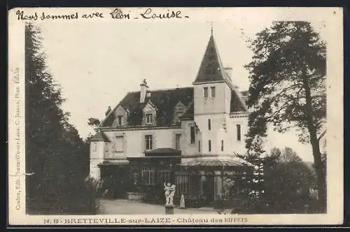 AK Bretteville-sur-Laize, Château des Riffets