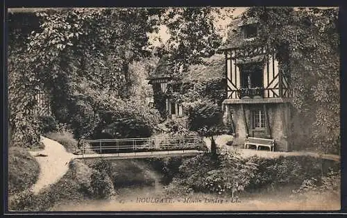 AK Houlgate, Moulin Landry et le pont pittoresque