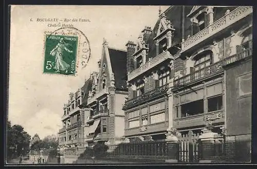 AK Houlgate, Rue des Bains, Chalets Harics