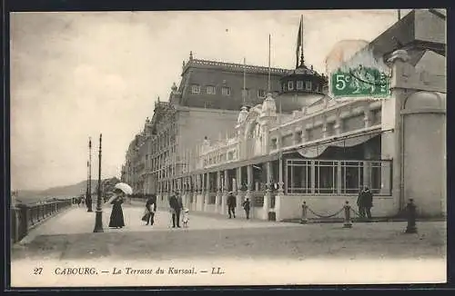 AK Cabourg, La Terrasse du Kursaal