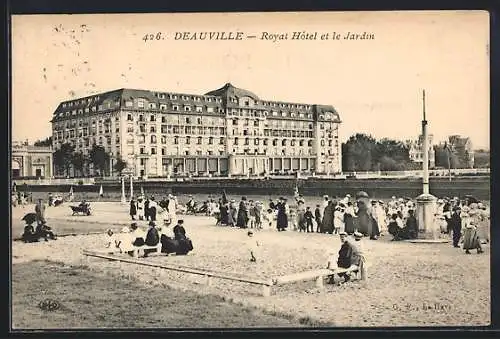 AK Deauville, Royal Hôtel et le Jardin
