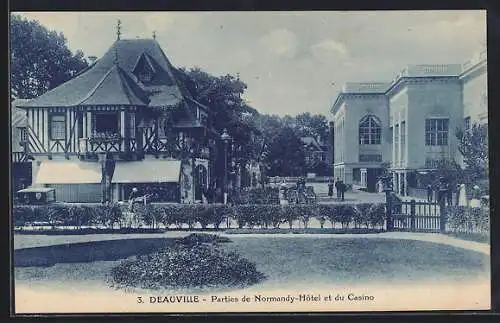 AK Deauville, Parties de Normandy-Hôtel et du Casino