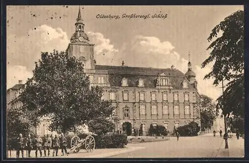 AK Oldenburg / O., Grossherzogl. Schloss