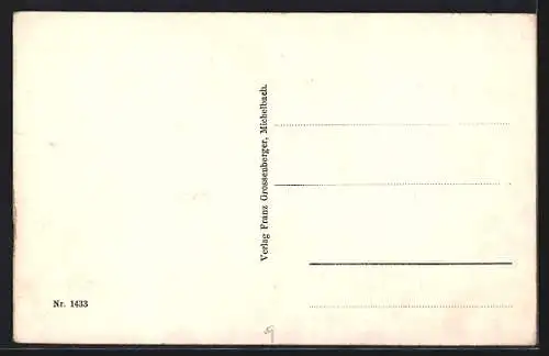 AK Michelbach, Ortsansicht mit Kirche