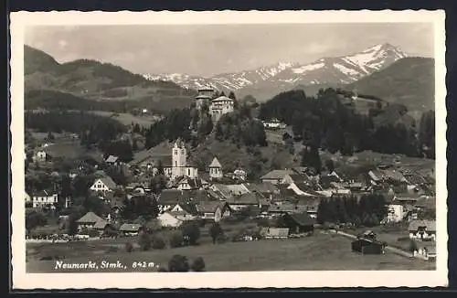 AK Neumarkt, Totale mit der Kirche