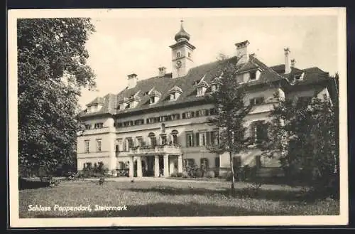 AK Poppendorf /Stmk., Schloss Poppendorf