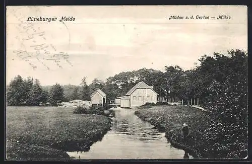 AK Müden / Celle, Mühle an der Oertze