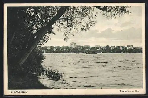 AK Strausberg, Panorama mit See