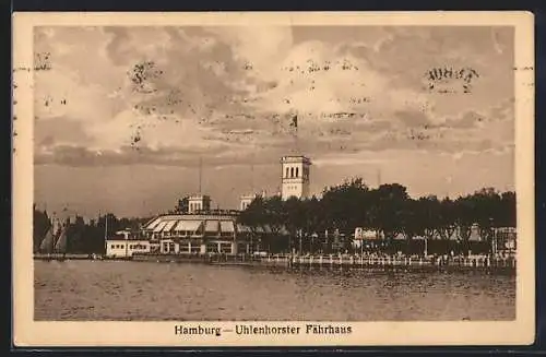 AK Hamburg, Restaurant Uhlenhorster Fährhaus