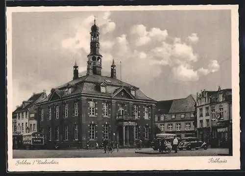 AK Geldern /Niederrhein, Ansicht vom Rathaus