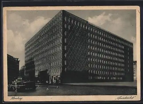 AK Hamburg-Kontorhausviertel, Hochhaus Sprinkenhof