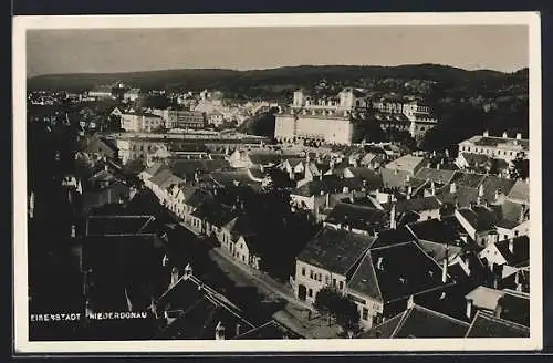 AK Eisenstadt /Niederdonau, Blick über die Dächer der Ortschaft