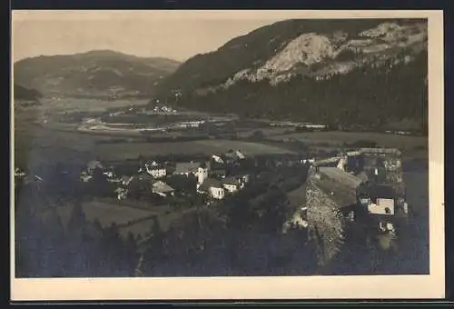 AK Teufenbach, Ortsansicht mit Blick ins Murtal