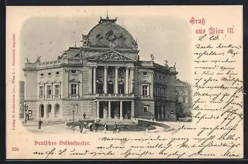 AK Wien, Deutsches Volkstheater