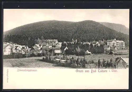 AK Bad Tabarz i. Thür., Zimmerbergstrasse