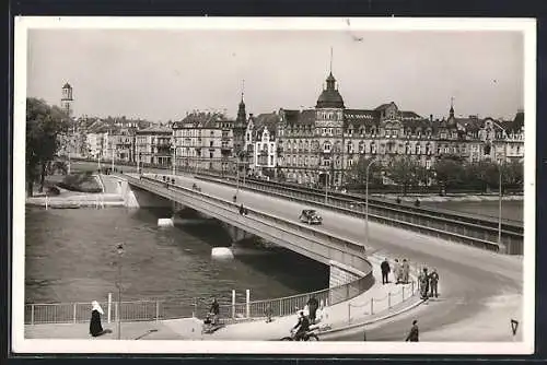 AK Konstanz a. B., Rheinbrücke