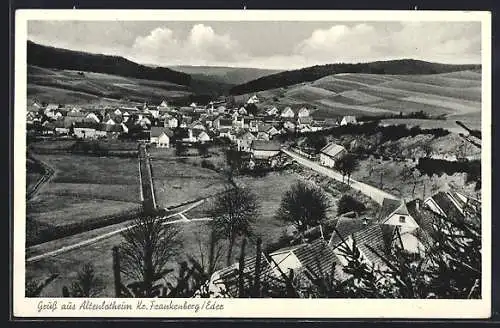 AK Altenlotheim /Kr. Frankenberg a. Eder, Teilansicht