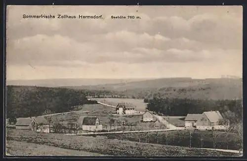 AK Hermsdorf / Erzg., Gasthaus Zollhaus