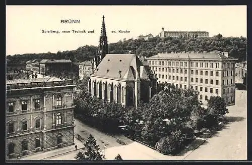 AK Brünn, Spielberg, neue Technik und ev. Kirche