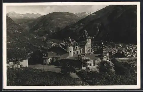 AK Bolzano-Gries, Funicolare Guncinà, Hotel Ristorante Guncinà versa le Dolomiti