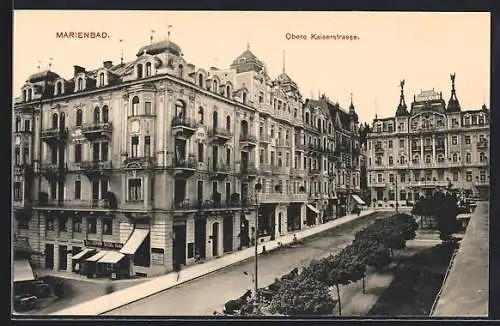 AK Marienbad, Obere Kaiserstrasse