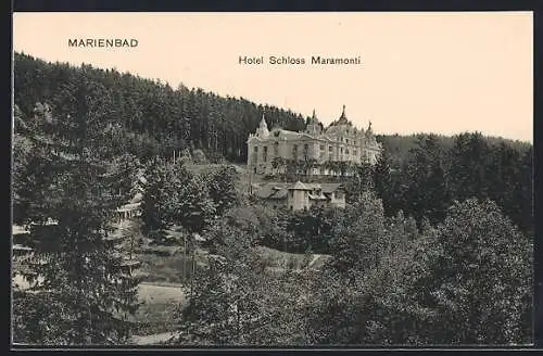 AK Marienbad, Hotel Schloss Maramonti