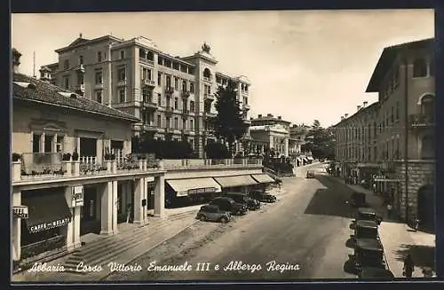 AK Abbazia, Corso Vittorio Emanuele III e Albergo Regina