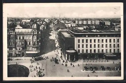 AK Pardubice, Gesamtansicht aus der Vogelschau