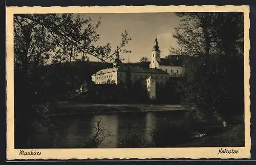 AK Munkács, Kolostor, Blick auf das Kloster