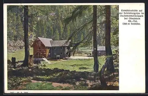 AK Obertraun, Eishöhlenhaus auf der Schönbergalp im Dachsteinhöhlenpark