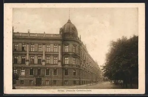 AK Brünn / Brno, Deutsche Gewerbeschule