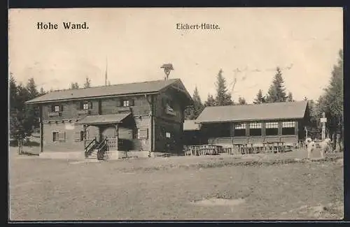 AK Eichert-Hütte, Berghütte an der hohen Wand