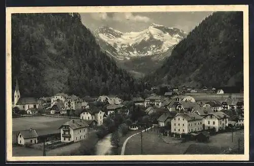 AK Mallnitz, Panorama gegen das Tauerntal mit Gaislspitze