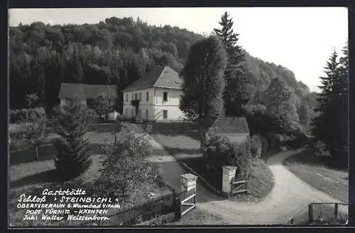 AK Villach, Oberfederaun, Gasthaus Schloss Steinbichl