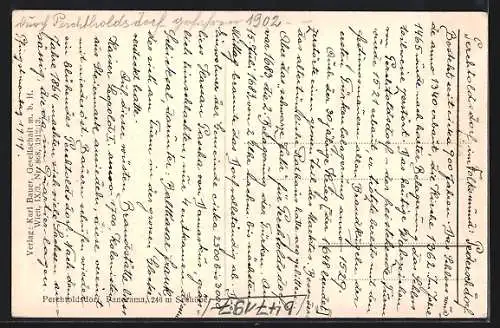 AK Perchtoldsdorf, Panorama des Ortes