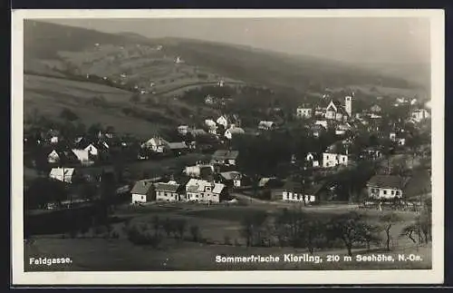 AK Kierling /N. Oe., Ortsansicht und Feldgasse