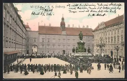 AK Wien, K. K. Hofburg