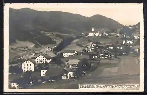 AK Steinach am Brenner, Blick auf Mauern