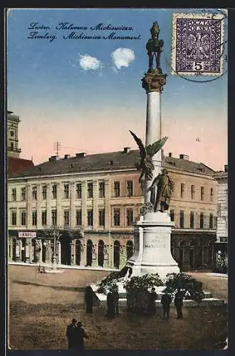 AK Lemberg, Mickiewicz-Monument